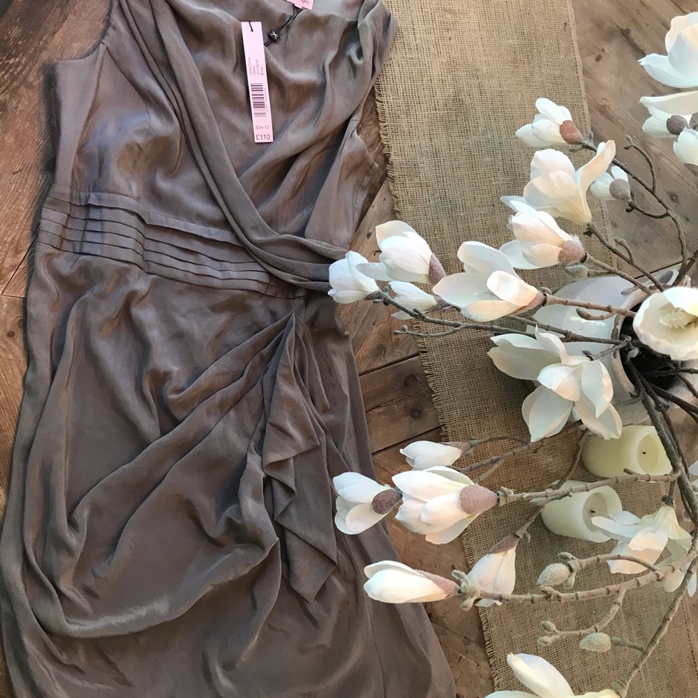 New Oyster color Phase Eight dress